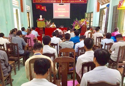 Xã Yên Cường tổ chức Hội nghị công tác giáo dục, năm học 2019 - 2020