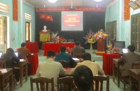 Hội nghị cán bộ, công chức xã Yên Cường năm 2020