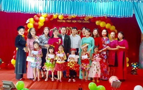 Trường Mầm non xã Yên Cường tổ chức chương trình “Lễ hội Mùa xuân Canh Tý 2020”